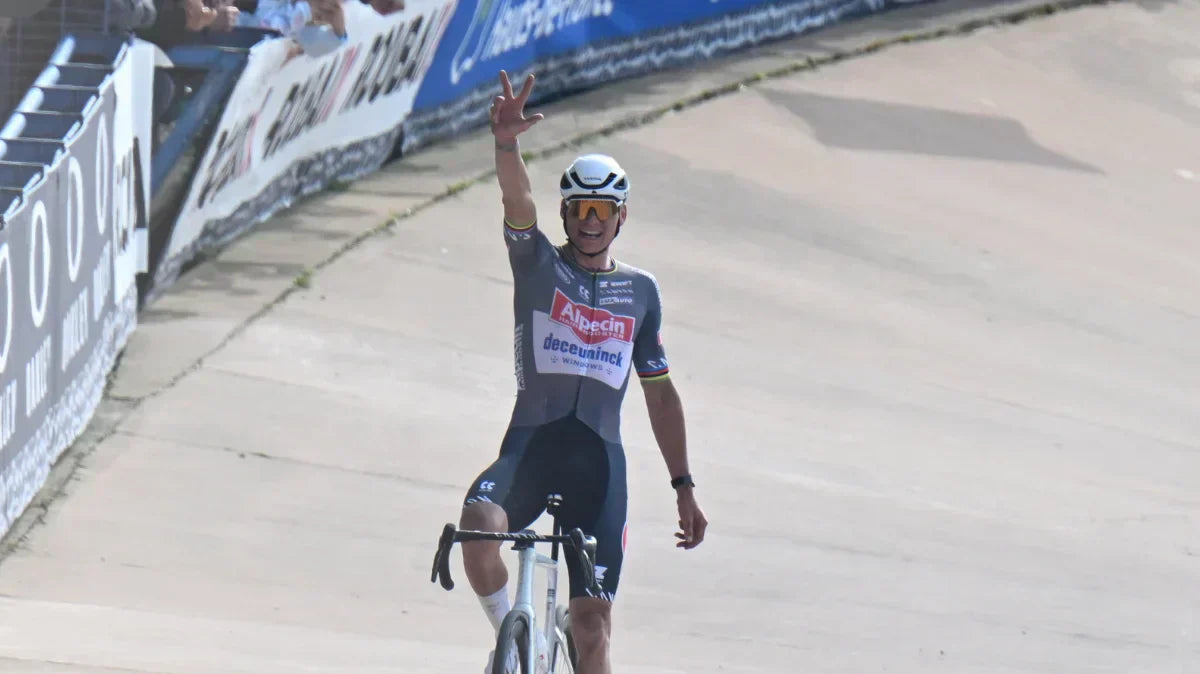 Mathieu van der Poel, maître des pavés.