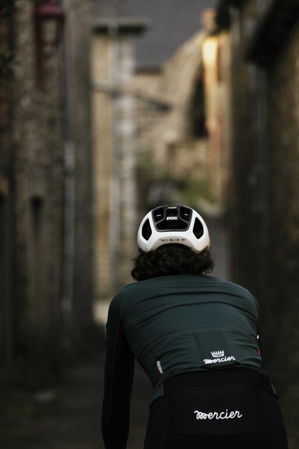 Roubaix jersey worn on the bike