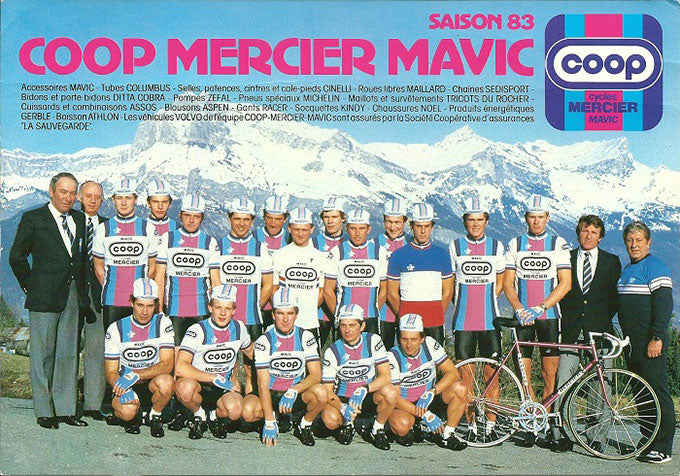 The Coop-Mercier-Mavic team
