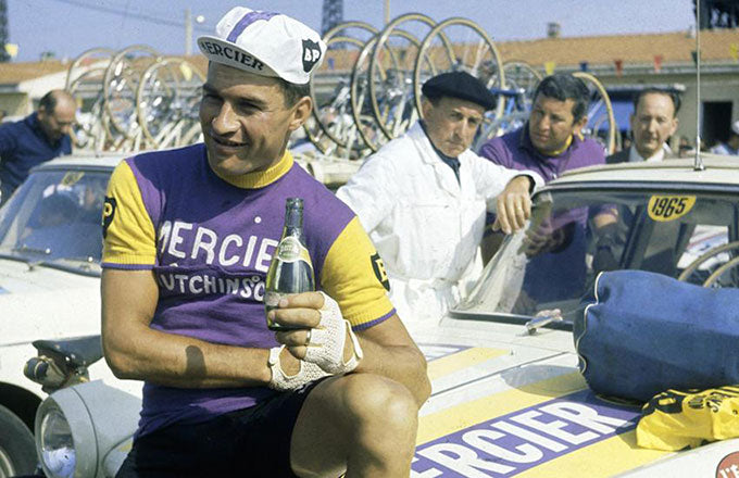 Raymond Poulidor and Antonin Magne, 1965
